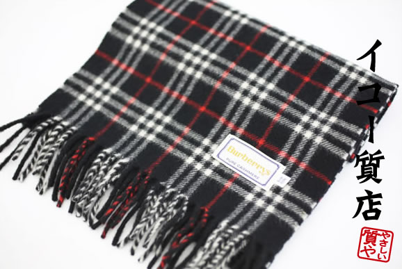 楽天市場】バーバリー ブラックレーベル マフラー カシミヤの通販