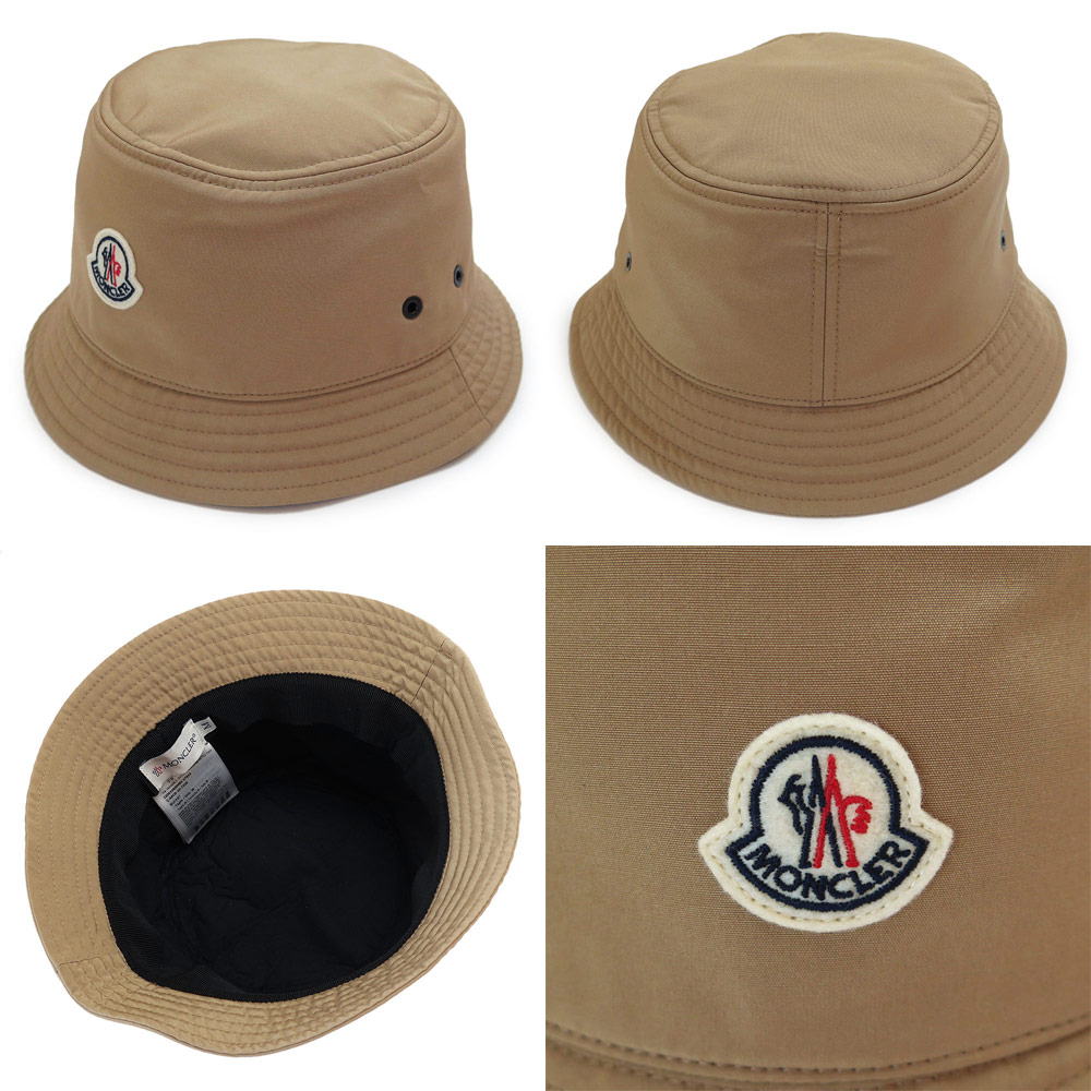 楽天市場】モンクレール バケットハット バケツハット 帽子 MONCLER