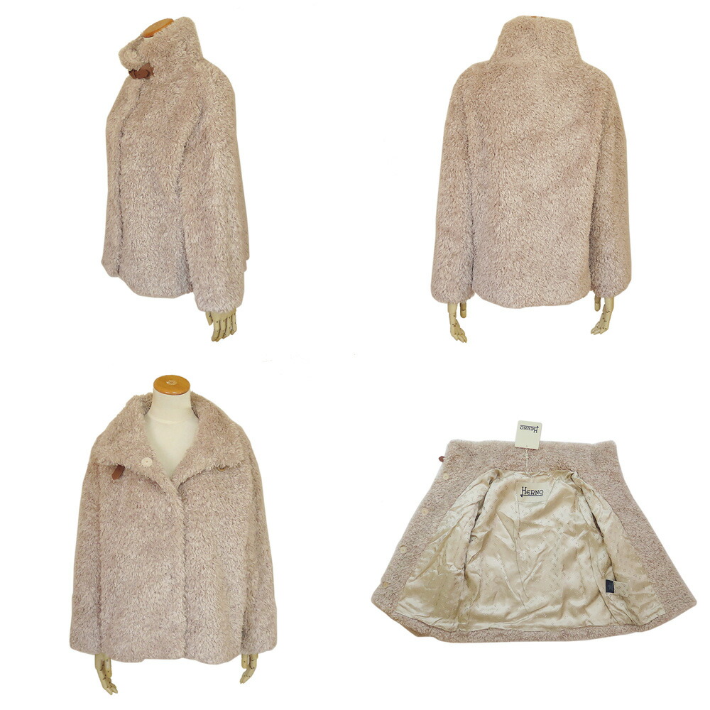 楽天市場】ヘルノ ファージャケット レディース ボアジャケット