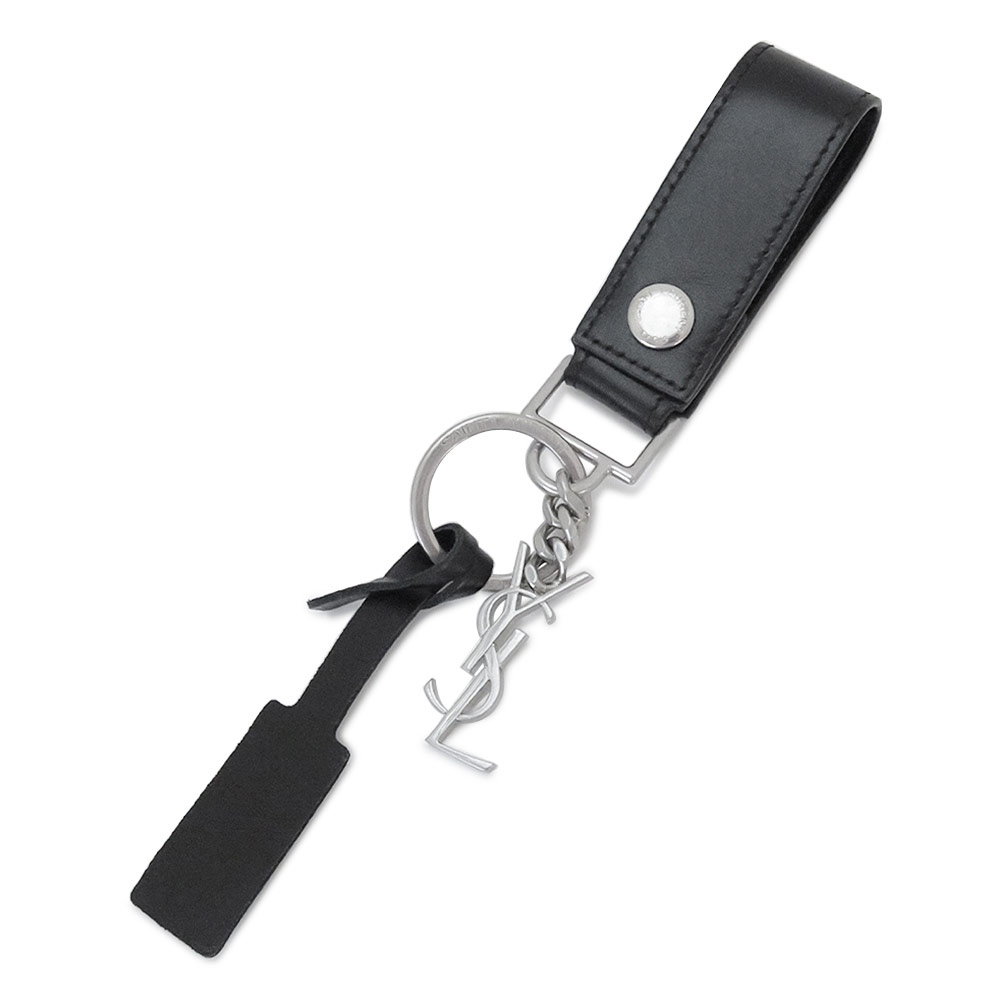 楽天市場】サンローラン キーホルダー カサンドラ キーリング YSLロゴ