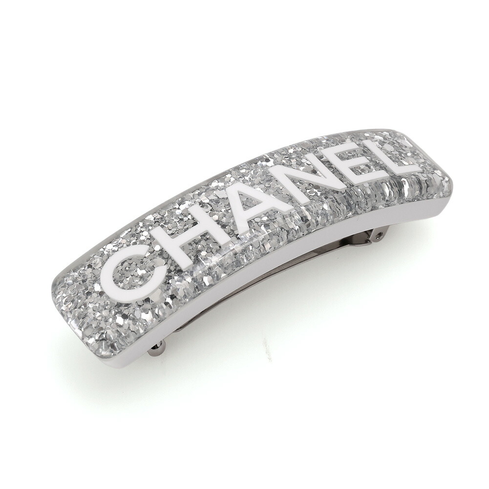 楽天市場】【P5倍】シャネル／CHANEL バレッタ・ヘアクリップ・ロゴ