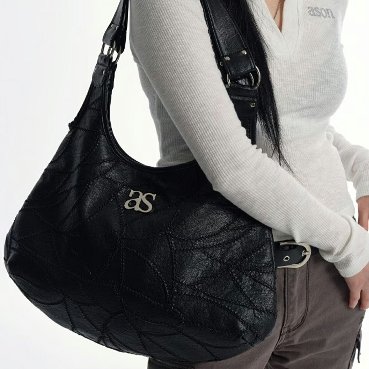 楽天市場】as”on アズオン ショルダーバッグ BECKY SHOULDER BAGK