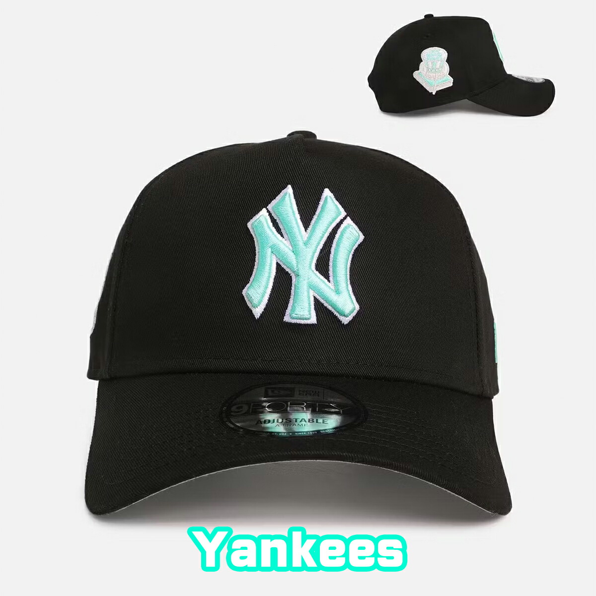 楽天市場】ニューエラ キャップ NEW ERA 帽子 Black Aqua 9FORTY A