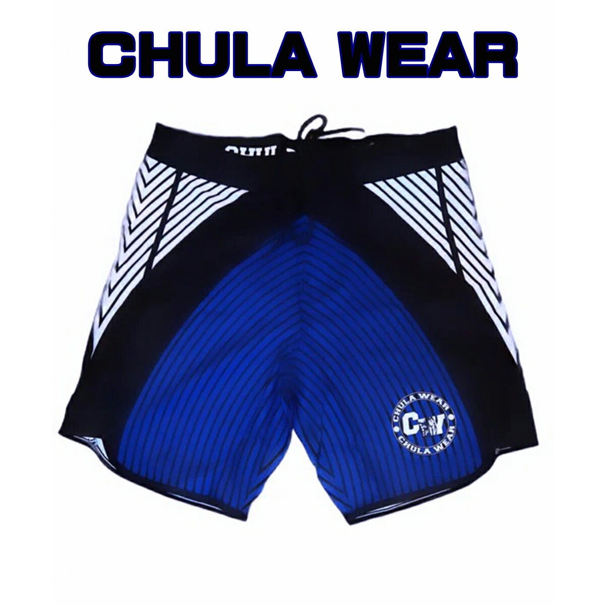 CHULA WEAR ボードショーツ ブラック/ピンク Chula Wear チュラウエア