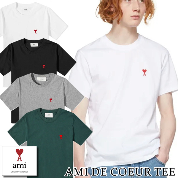 楽天市場】AMI Paris アミ パリス AMI DE COEUR Tシャツ 半袖 AMI