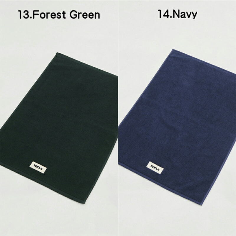 楽天市場】テクラ TEKLA バスマット ラグ 70X50 ストライプ 14色 無地