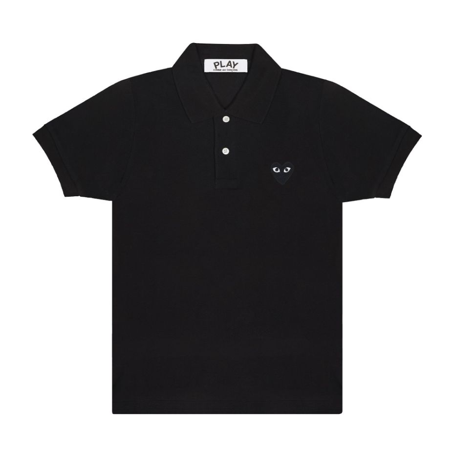 美品✨コムデギャルソン 変形 フリル ポロシャツ 黒 半袖 AD2007 楽天
