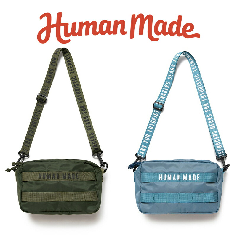 楽天市場】HUMAN MADE ショルダーバッグ ヒューマンメイド MILITARY