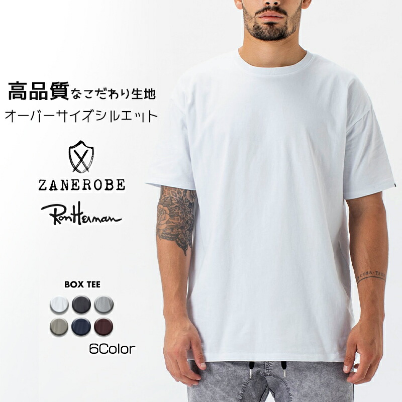 楽天市場】ZANEROBE ゼインローブ Tシャツ 半袖 3色 BOX TEE トップス