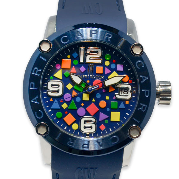 楽天市場】CAPRI WATCH カプリウォッチ Funky Blue 5280 CAPRIWATCH