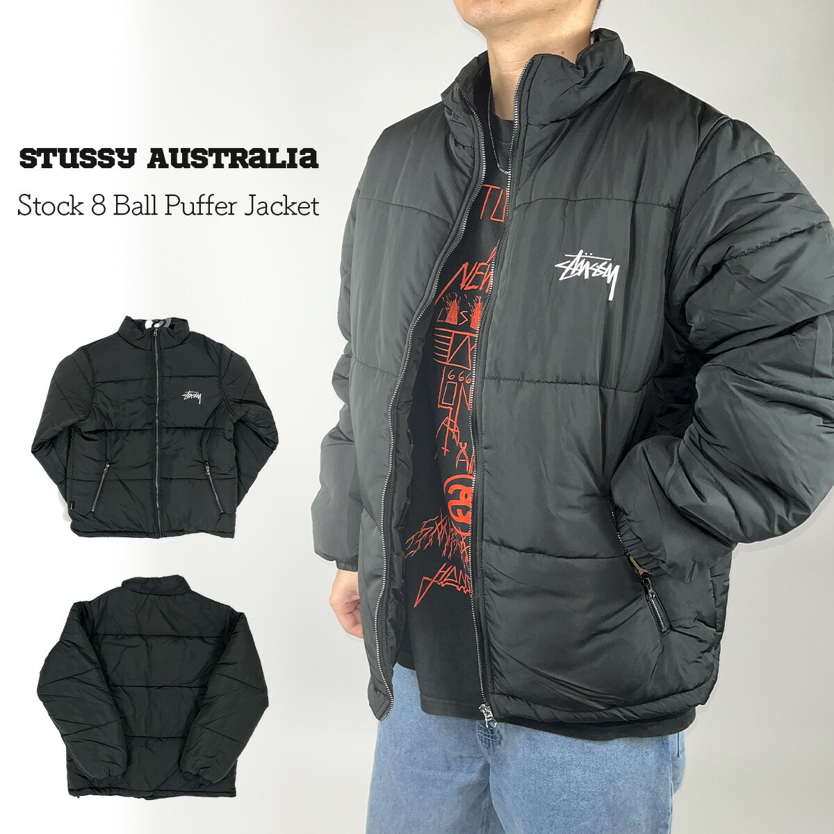 楽天市場】ステューシー ハファージャケット Stussy Australia Stock 8