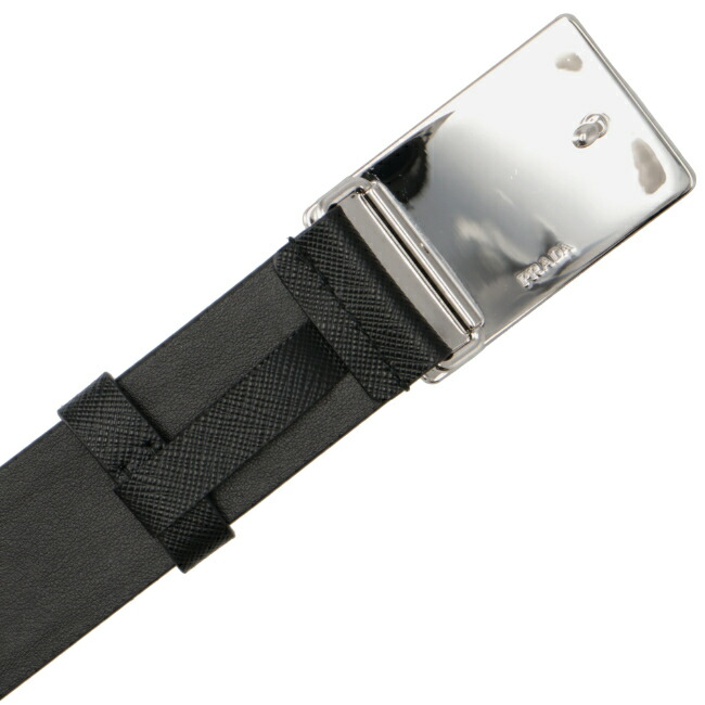 楽天市場】プラダ/PRADA ベルト メンズ 型押しカーフスキン レザー