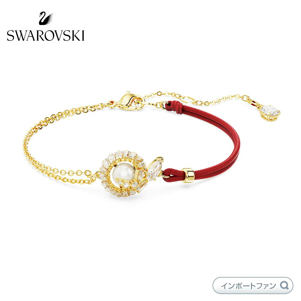 楽天市場】スワロフスキー スネーク ブレスレット クリスタル・パール