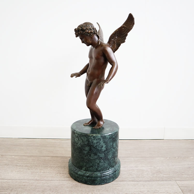 楽天市場】【当日発送】天使 ブロンズ 彫刻 美術品 置き物 オブジェ