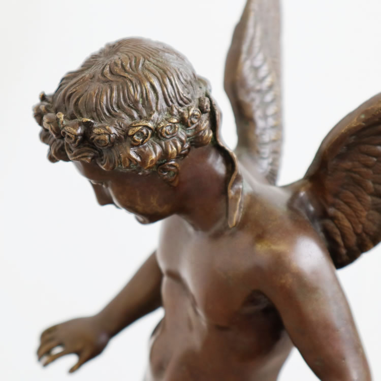 楽天市場】【当日発送】天使 ブロンズ 彫刻 美術品 置き物 オブジェ