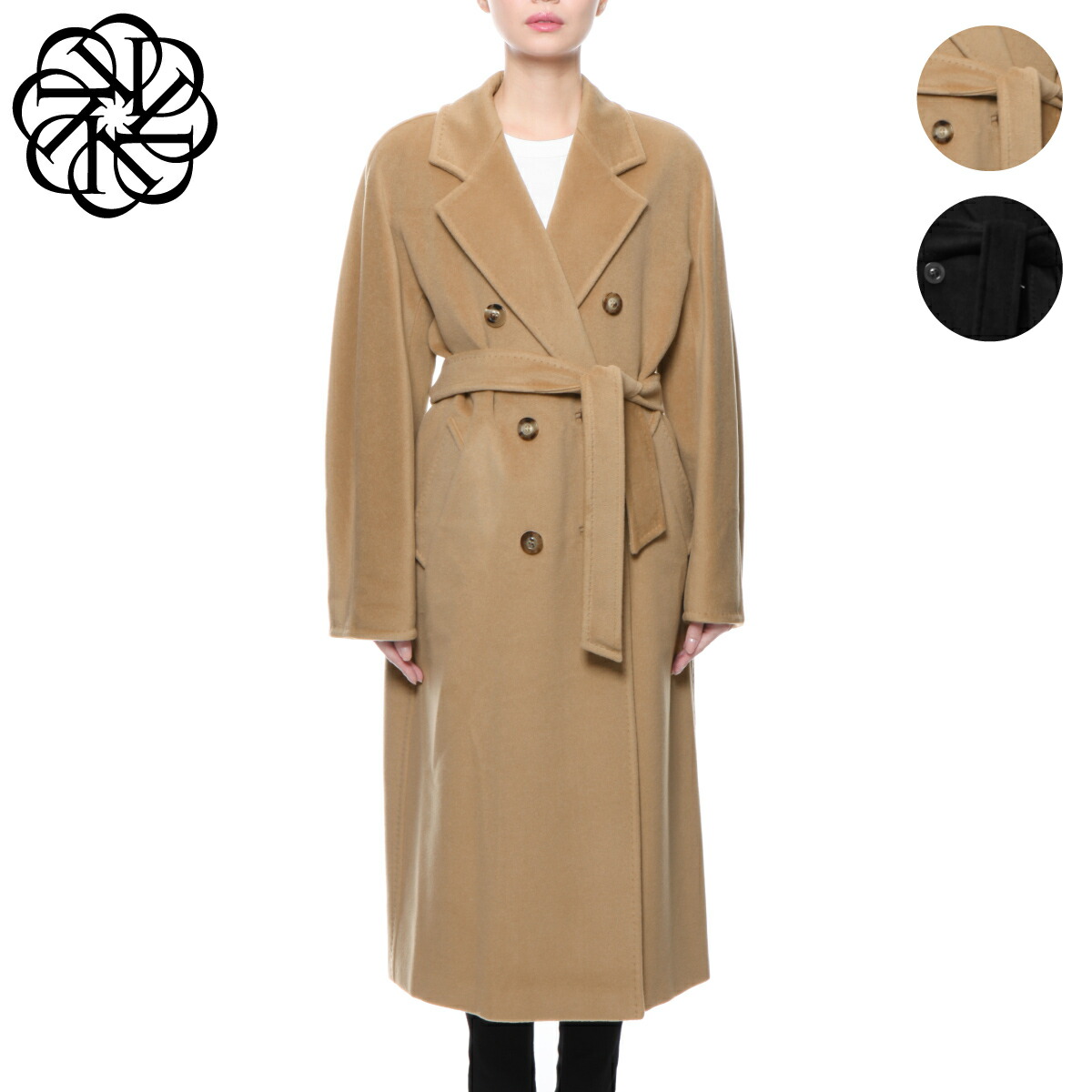 楽天市場】マックス マーラ MAX MARA ベルト付 コート MADAME マダム