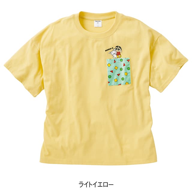 楽天市場】[クレヨンしんちゃん]天竺半袖WIDETシャツクレヨン