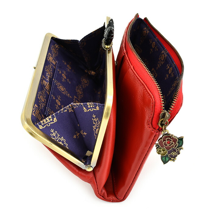 楽天市場】展示品箱なし アナスイ 財布 長財布 がま口財布 アナローズ