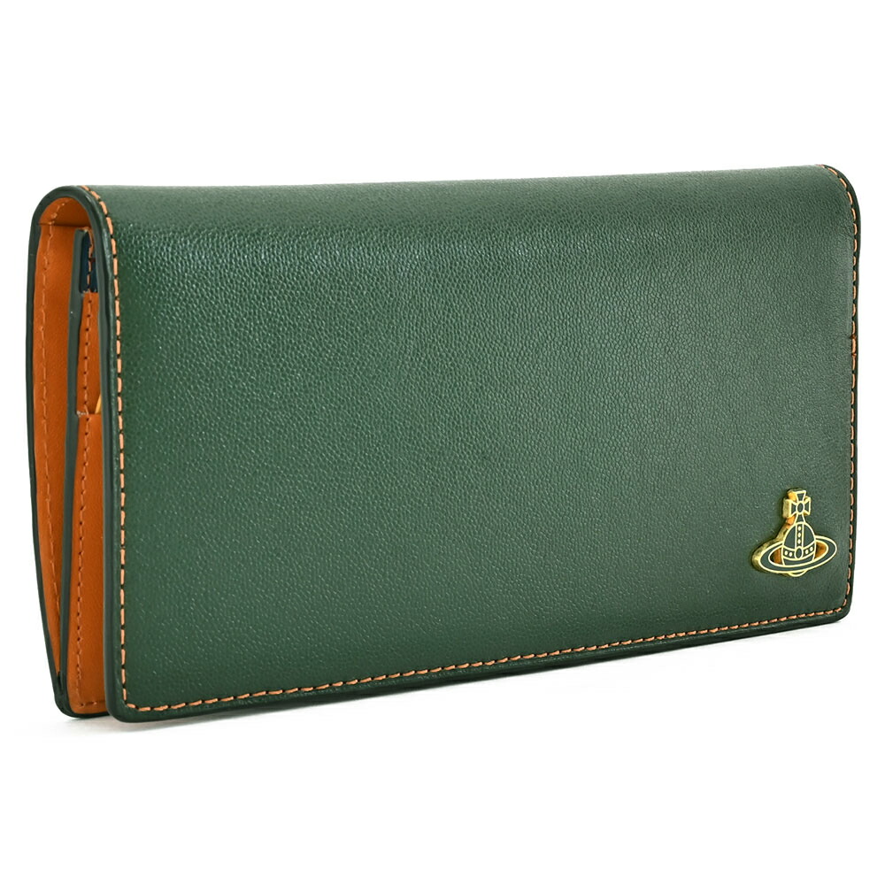 楽天市場】ヴィヴィアンウエストウッド 財布 長財布 緑(グリーン