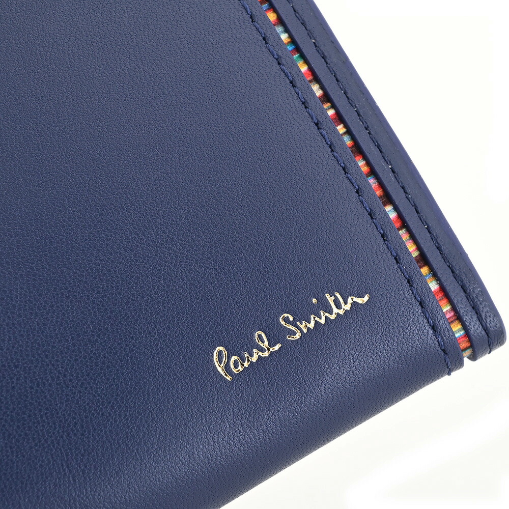 楽天市場】展示品箱なし ポールスミス 財布 長財布 L字ファスナー 青