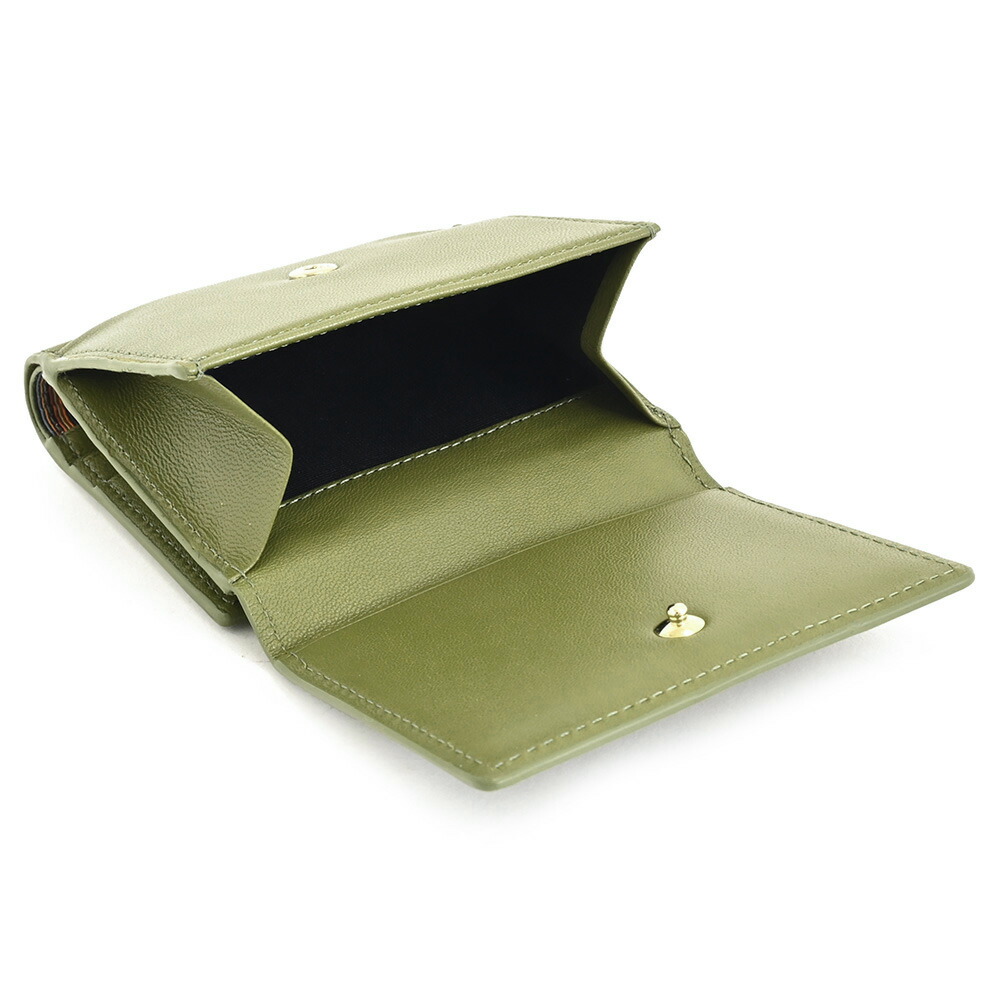 楽天市場】ポールスミス 財布 二つ折り財布 ミニ財布 カーキ Paul