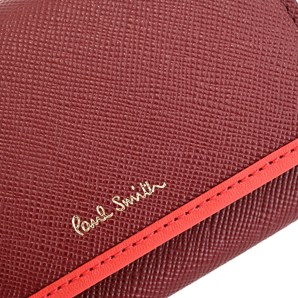 楽天市場】訳あり ポールスミス 名刺入れ カードケース ワイン Paul