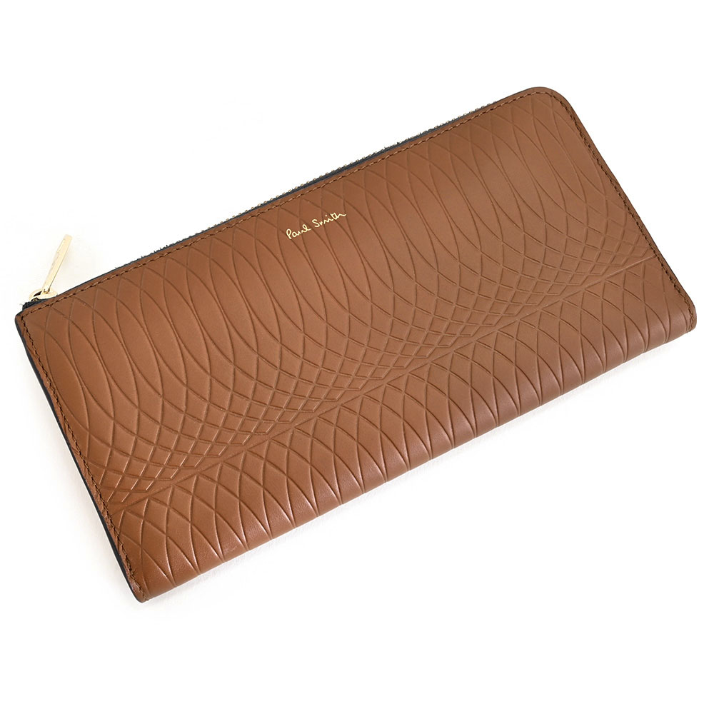 楽天市場】ポールスミス 財布 長財布 L字ファスナー 茶(ブラウン) Paul
