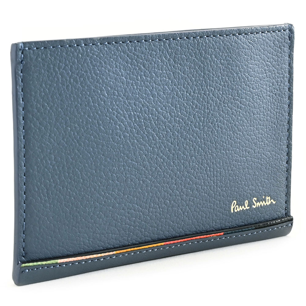 楽天市場】ポールスミス パスケース 定期入れ ブルーグレー Paul Smith