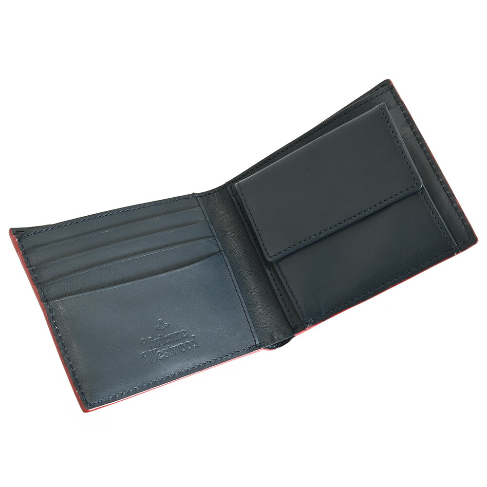 楽天市場】ヴィヴィアンウエストウッド 財布 二つ折り財布 ボルドー