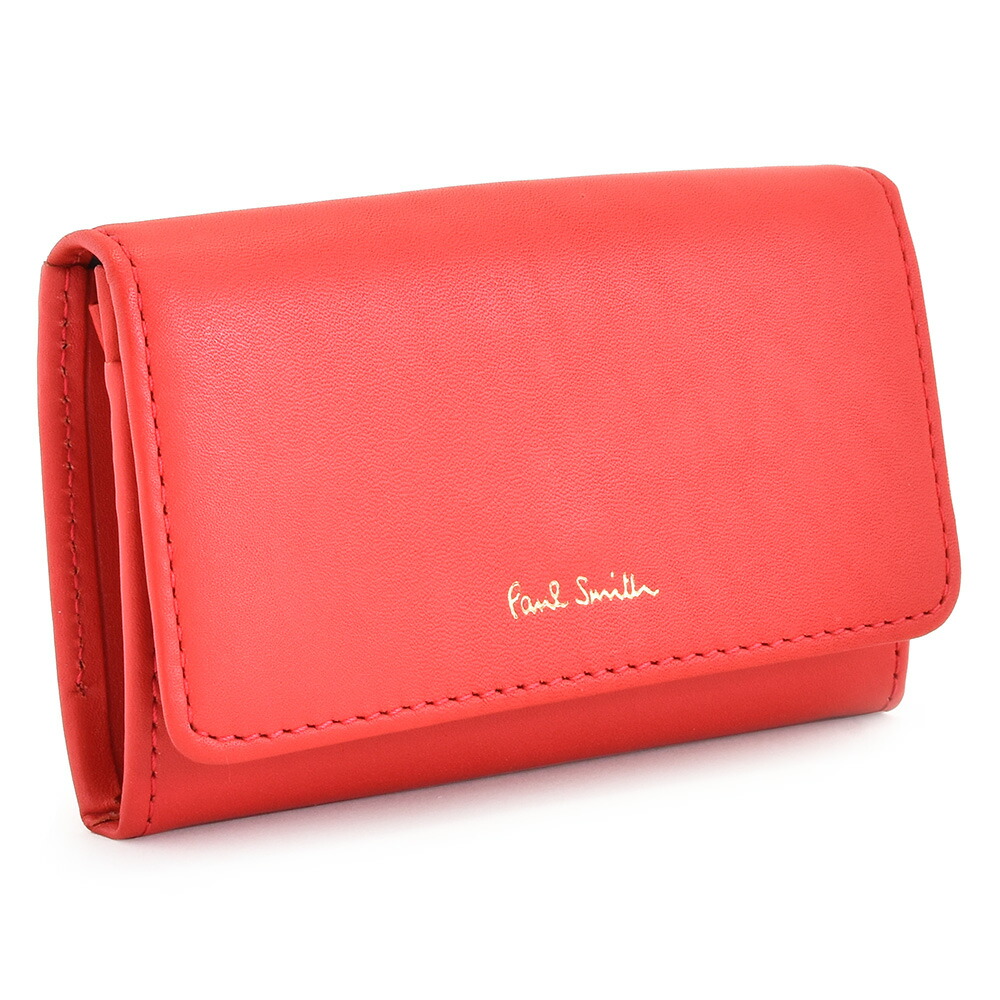 楽天市場】ポールスミス 名刺入れ カードケース 赤(レッド) Paul Smith