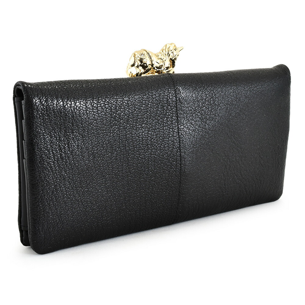 楽天市場】展示品箱なし アナスイ 財布 長財布 がま口財布 黒(ブラック