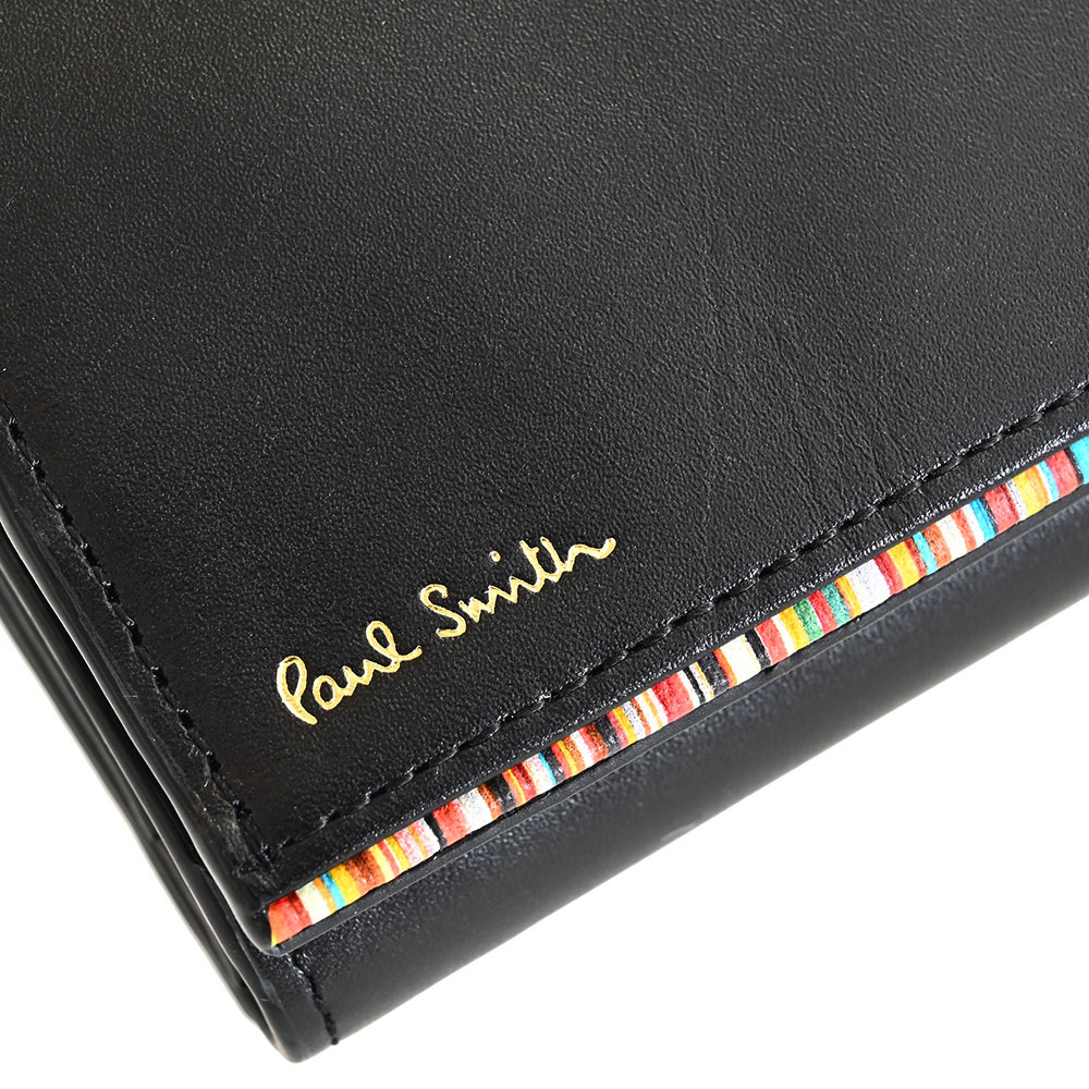 楽天市場】訳あり ポールスミス 財布 三つ折り財布 BOX型 黒(ブラック