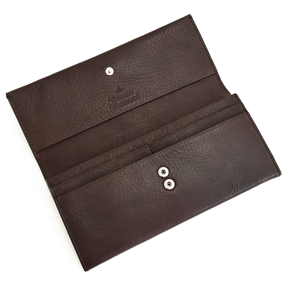 楽天市場】ヴィヴィアンウエストウッド 財布 長財布 茶(ブラウン