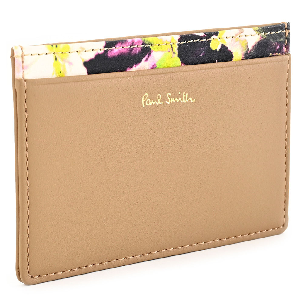 楽天市場】ポールスミス パスケース 定期入れ ベージュ Paul Smith