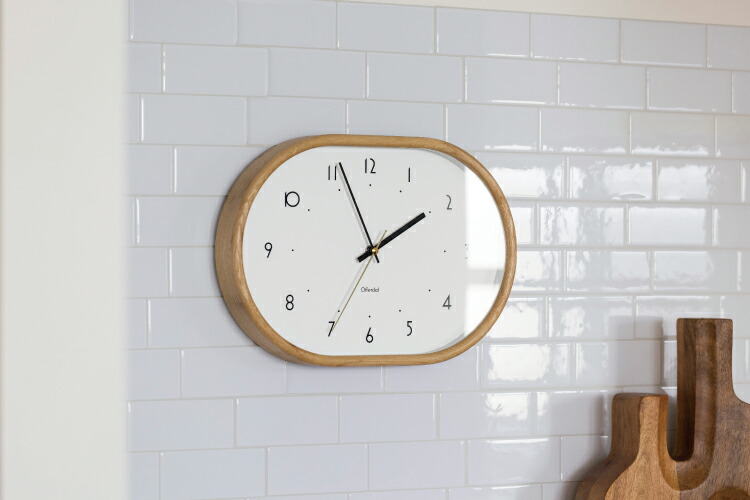 楽天市場】【インターフォルム公式】 掛け時計 ムトゥカ Mutka