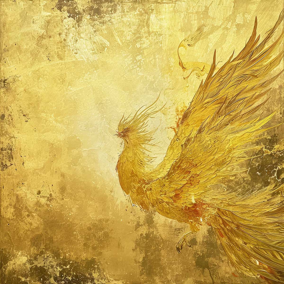 楽天市場】鳳凰 ほうおう フェニックス 開運 正方形ポスター 豪華 絵画