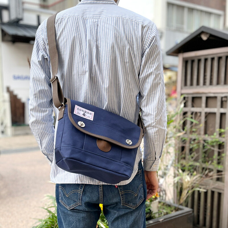 楽天市場】【犬印鞄】犬印純綿6号帆布顔のショルダー（小） : 犬印鞄