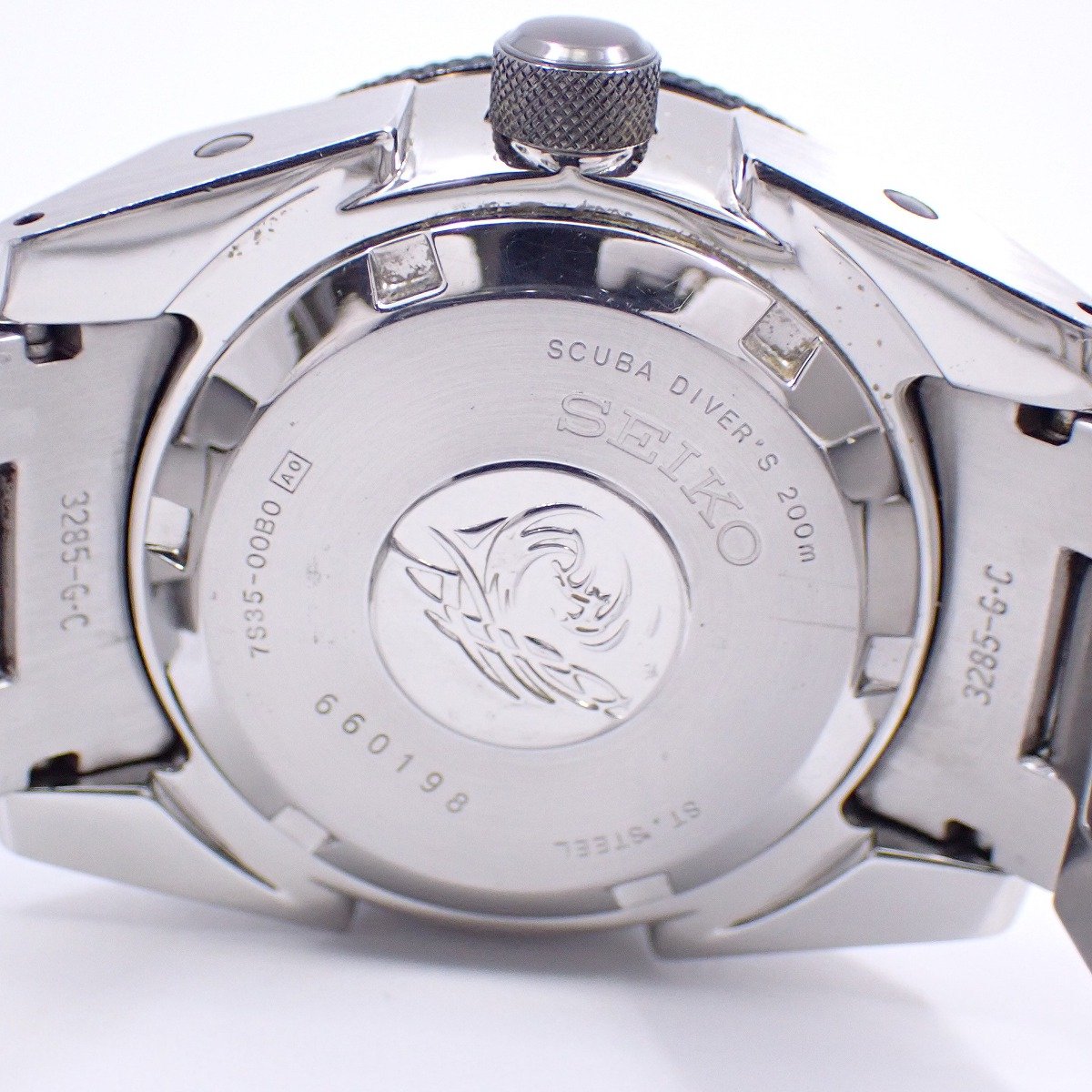 楽天市場】【中古】SEIKO セイコー ブラックサムライ 200Mダイバー