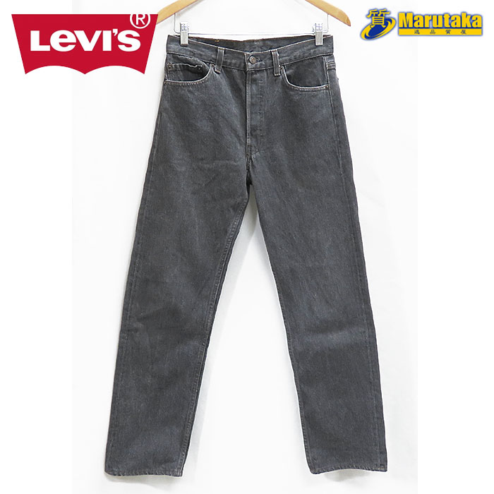 楽天市場】リーバイス 80年代 USA製 501 先染めブラック W30 L34 MADE