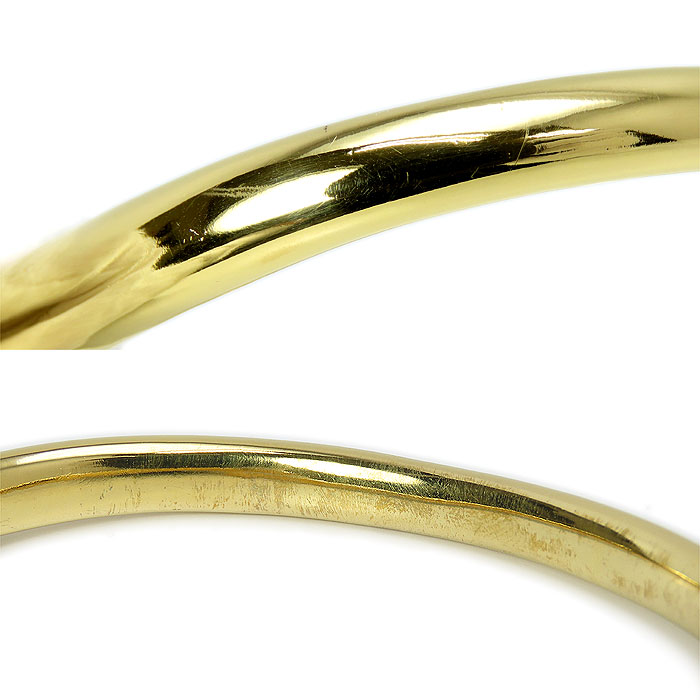 楽天市場】エルメス シュバルホース バングル GP ゴールドカラー