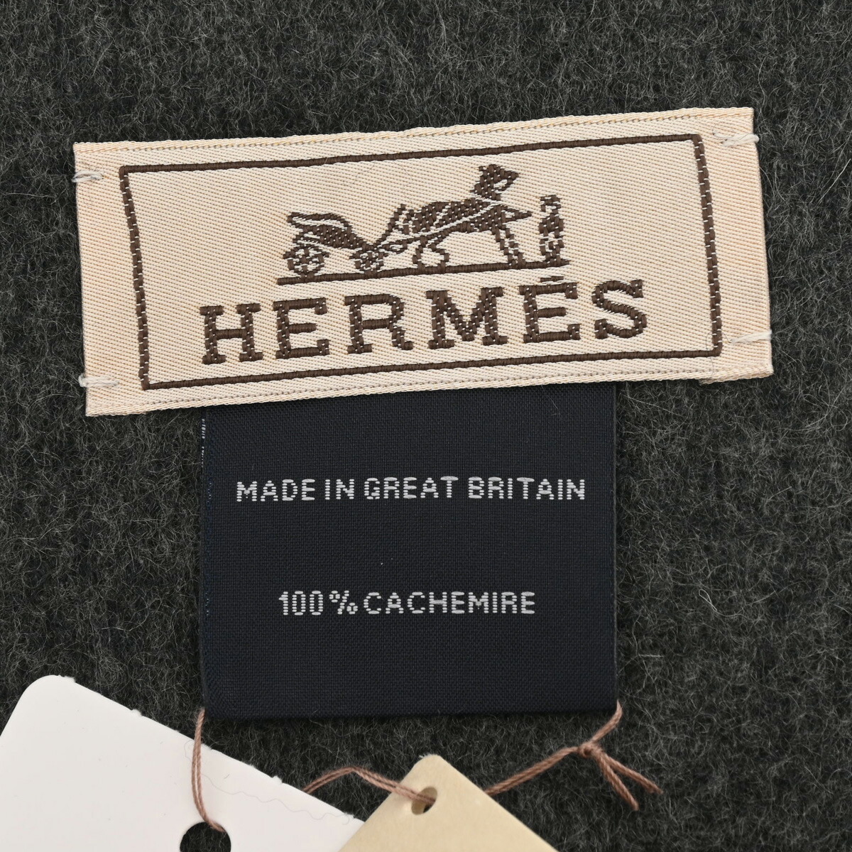 楽天市場】エルメス HERMES カシミヤマフラー レクトヴェルソ ブラック