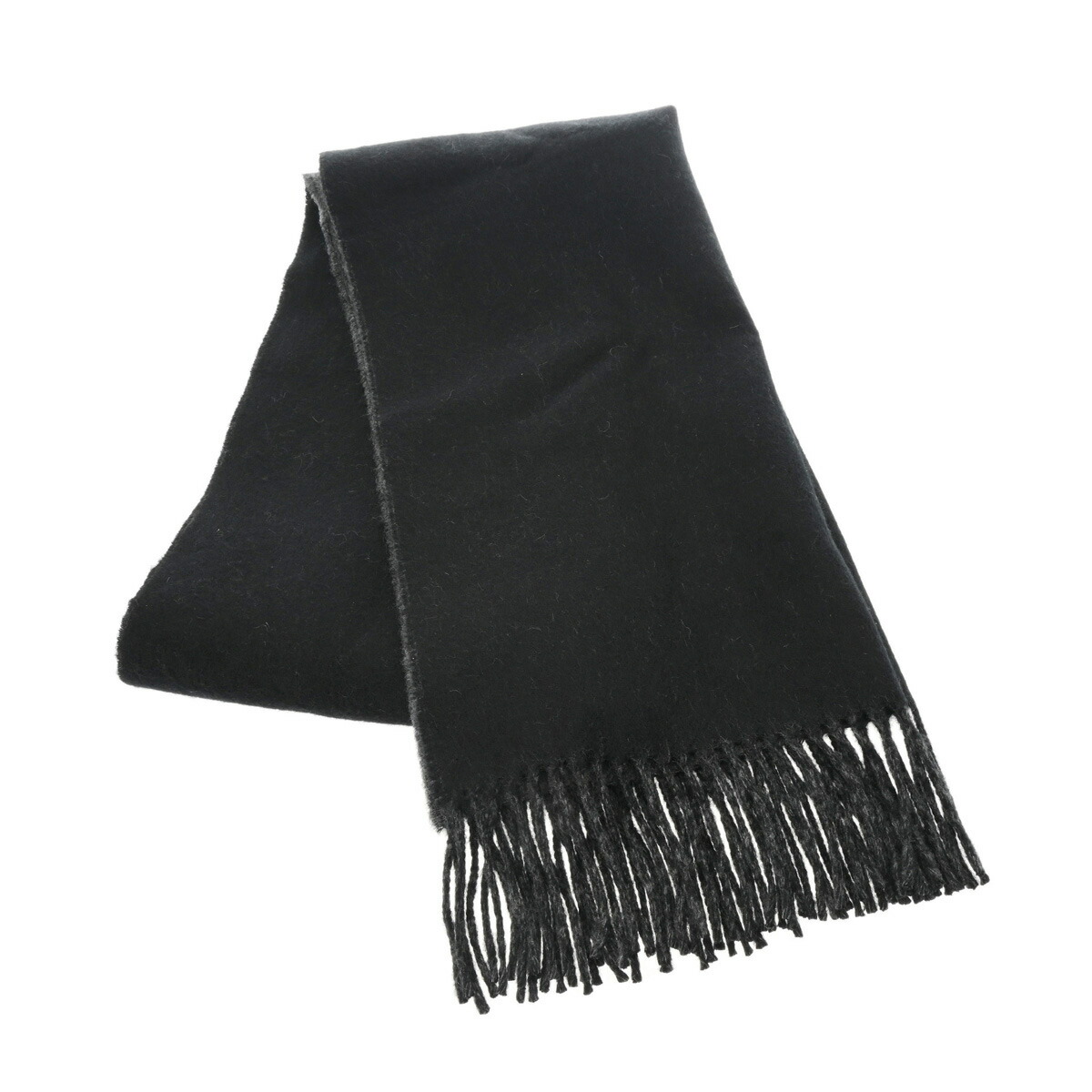 楽天市場】エルメス HERMES カシミヤマフラー レクトヴェルソ ブラック