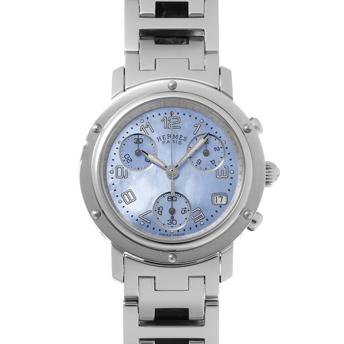 楽天市場】エルメス hermes クリッパー クロノグラフ cl1 310（腕時計