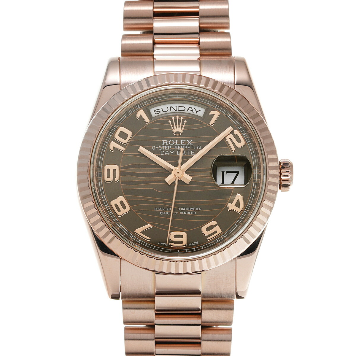 楽天市場】ロレックス デイデイト（文字盤カラーブラウン）の通販