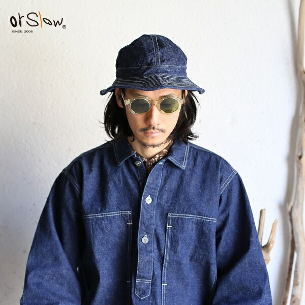 楽天市場】【orslow】 UNISEX US NAVY HAT 9oz Original Selvedge