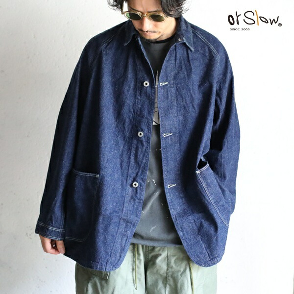 楽天市場】【orslow】 40'S WWII DENIM COVERALL (LOOSE FIT) デニム