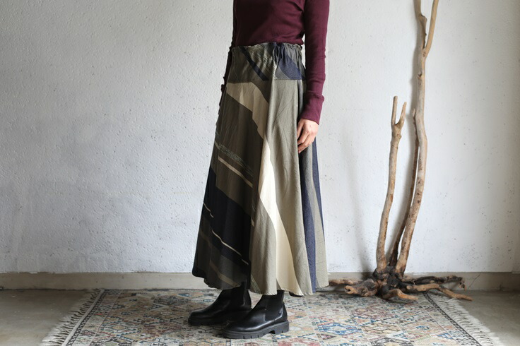 楽天市場】tamaki niime(タマキ ニイメ) 玉木新雌 only one skirt ふれ