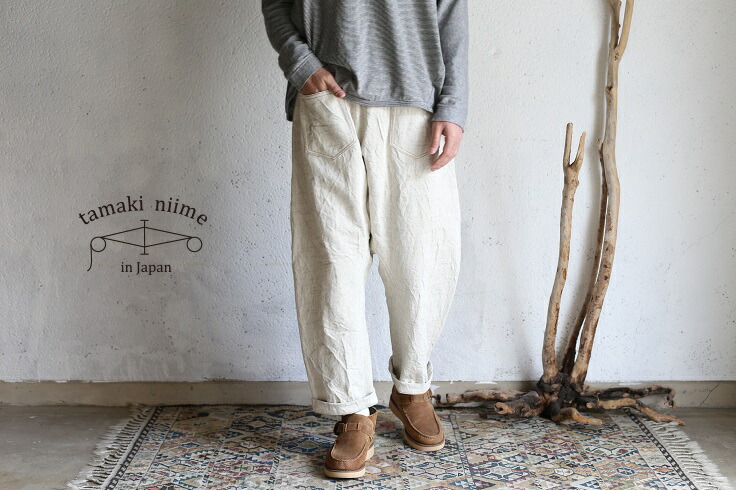 楽天市場】tamaki niime(タマキ ニイメ) 玉木新雌 white deniime zengo