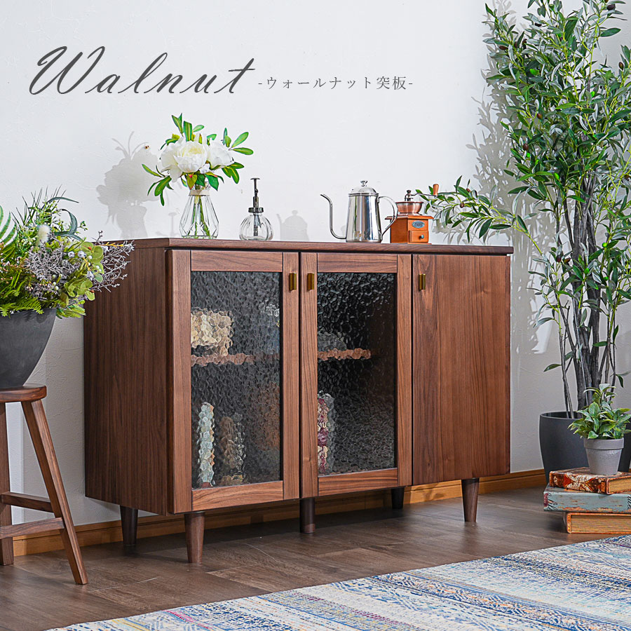 楽天市場】キャビネット 完成品 北欧 おしゃれ サイドボード 幅111 高