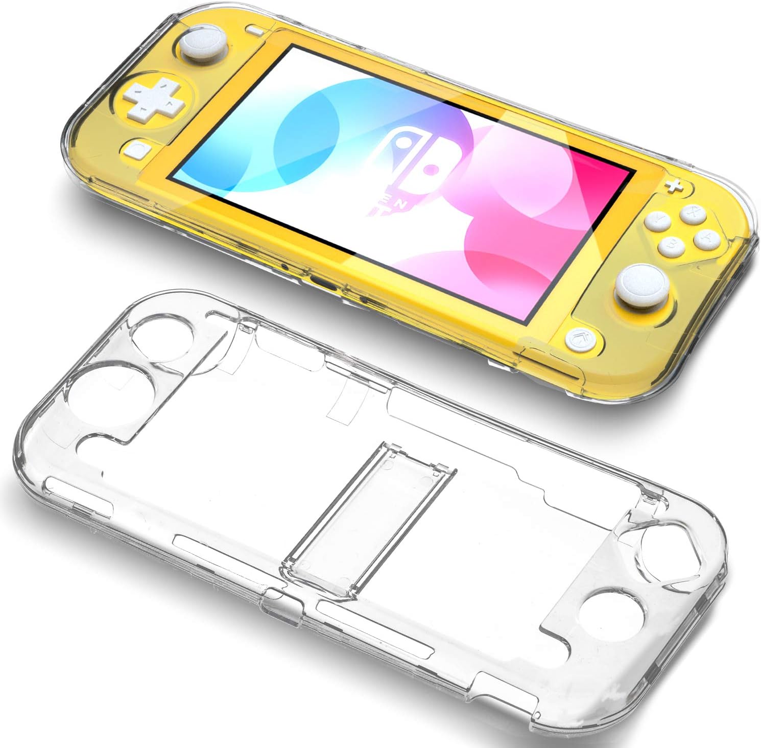 楽天市場】Nintendo Switch Lite ケース キックスタンド付き クリア